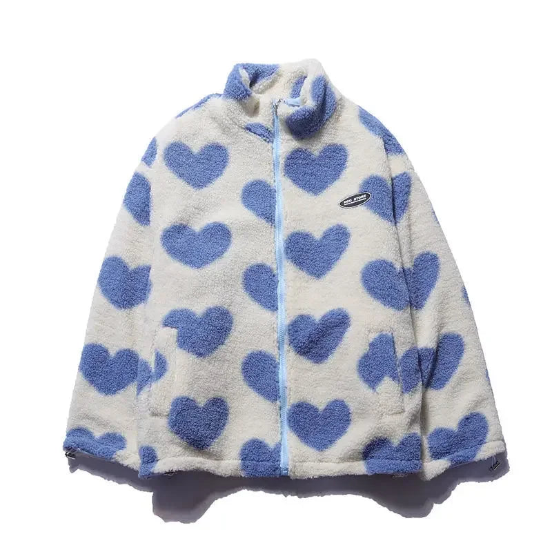 Aline - Reversible Heart Jacket