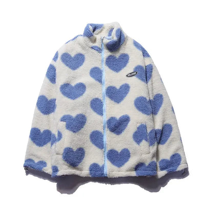 Aline - Reversible Heart Jacket