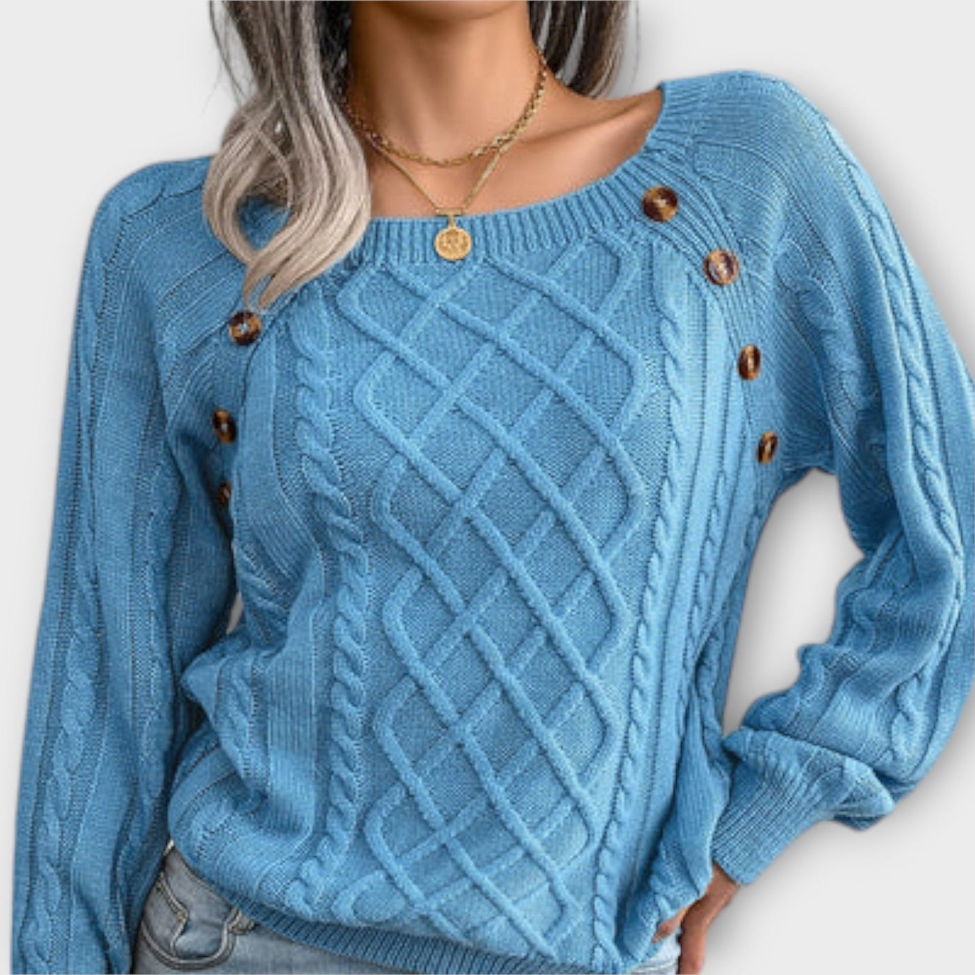 Giselle - Elegant Knitted Sweater