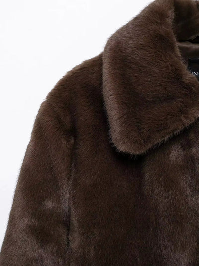 Josie - Chic Faux Fur Short Jacket