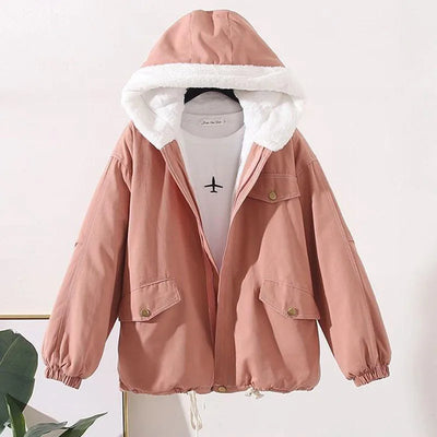 Blaine - Oversized Cotton Hoodie Jacket