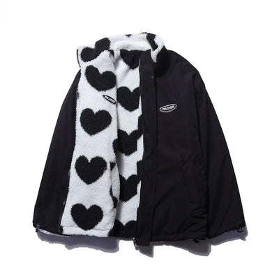 Aline - Reversible Heart Jacket