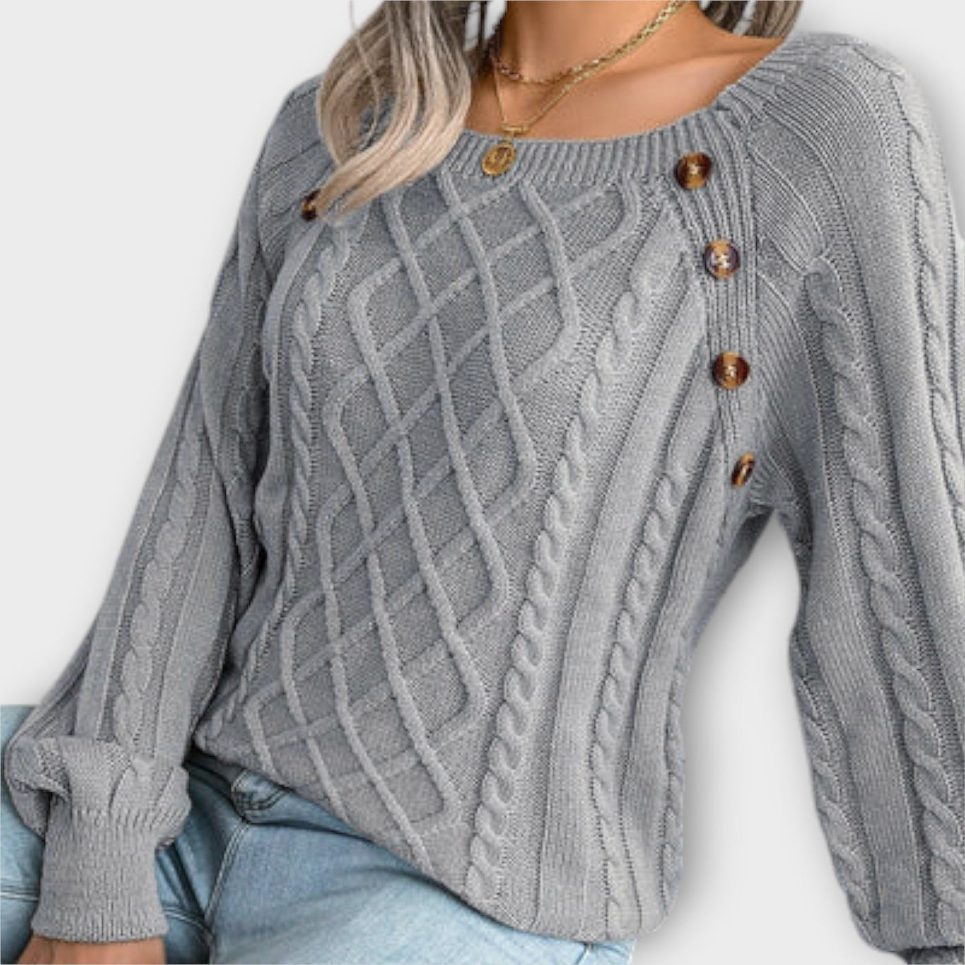Giselle - Elegant Knitted Sweater