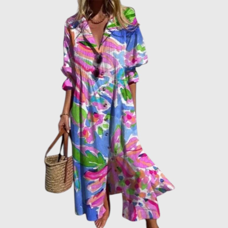 Verone - Bloom Boldly Maxi Dress