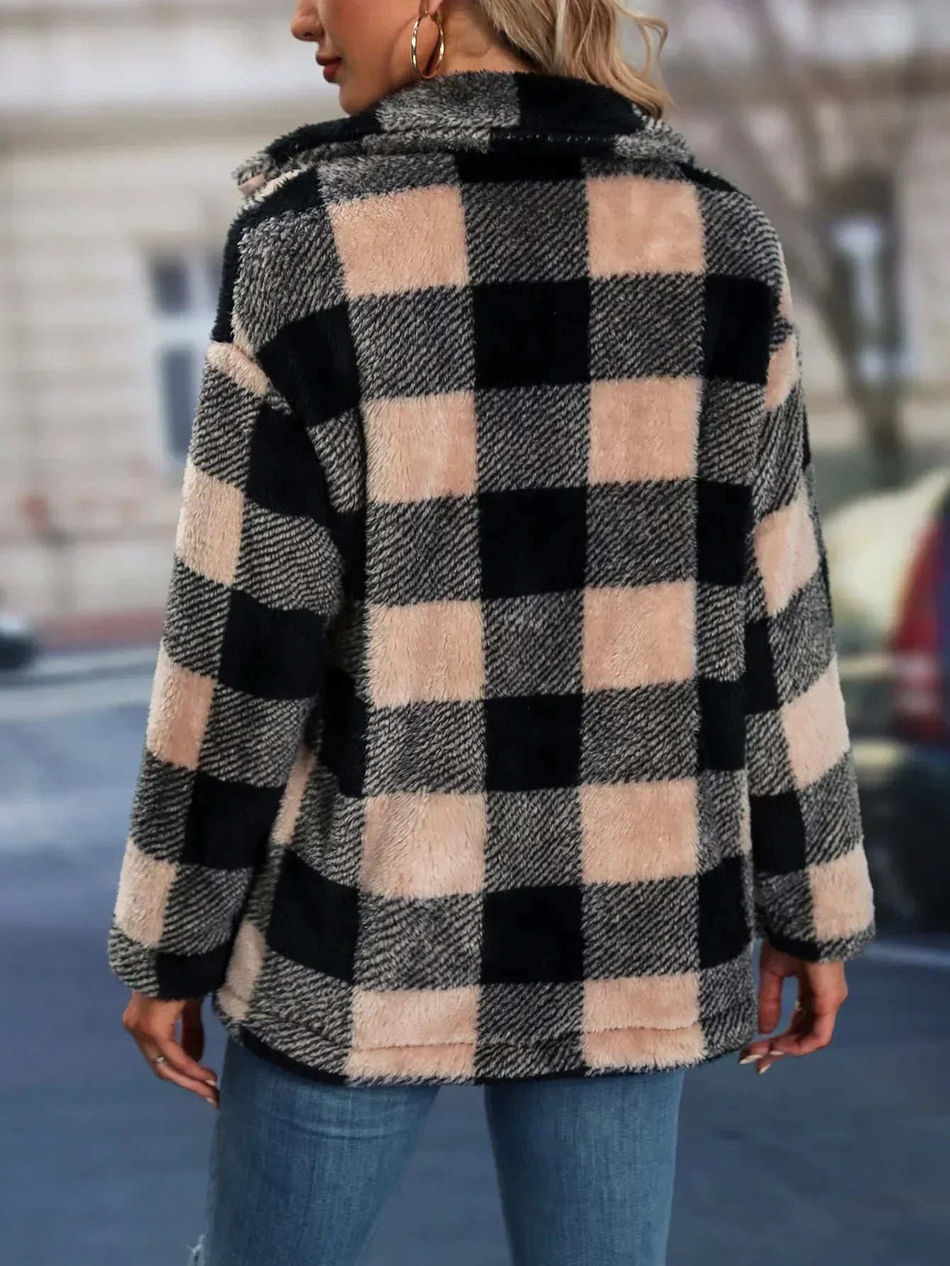 Elizabeth - Stylish Checked Jacket