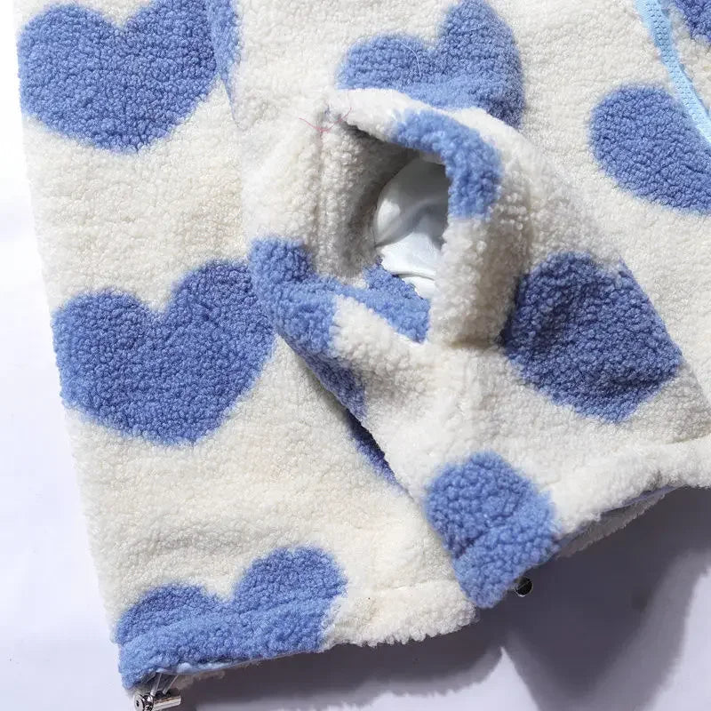 Aline - Reversible Heart Jacket