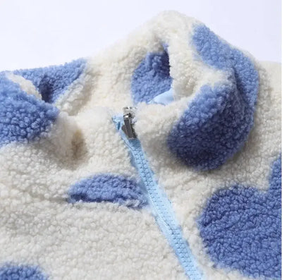 Aline - Reversible Heart Jacket