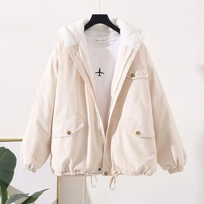 Blaine - Oversized Cotton Hoodie Jacket