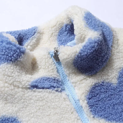 Aline - Reversible Heart Jacket