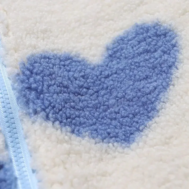 Aline - Reversible Heart Jacket