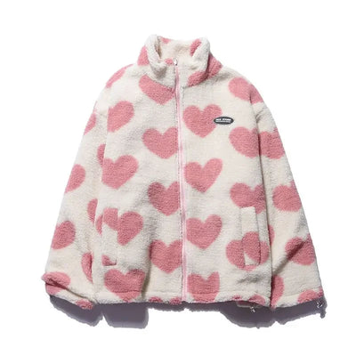 Aline - Reversible Heart Jacket