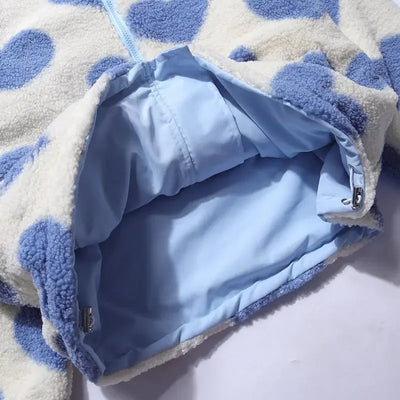 Aline - Reversible Heart Jacket