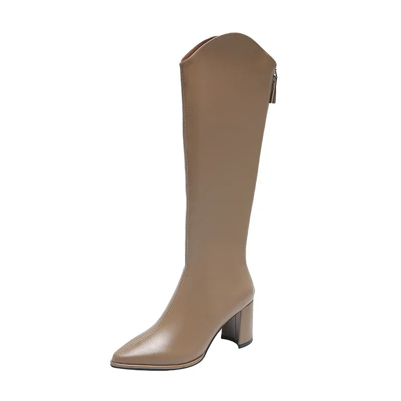 Sarah - Luxe Longline Boots