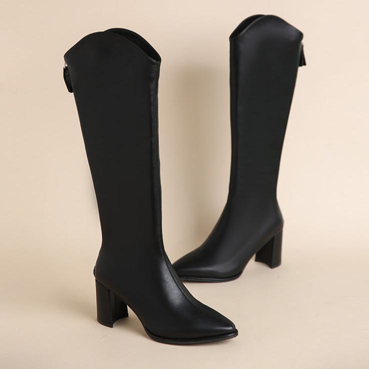 Sarah - Luxe Longline Boots