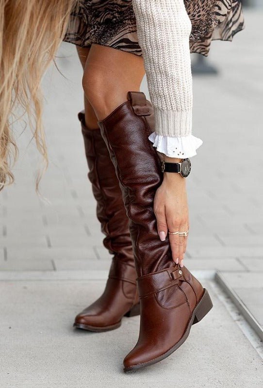 Georgia - Chic Knee-High Boots