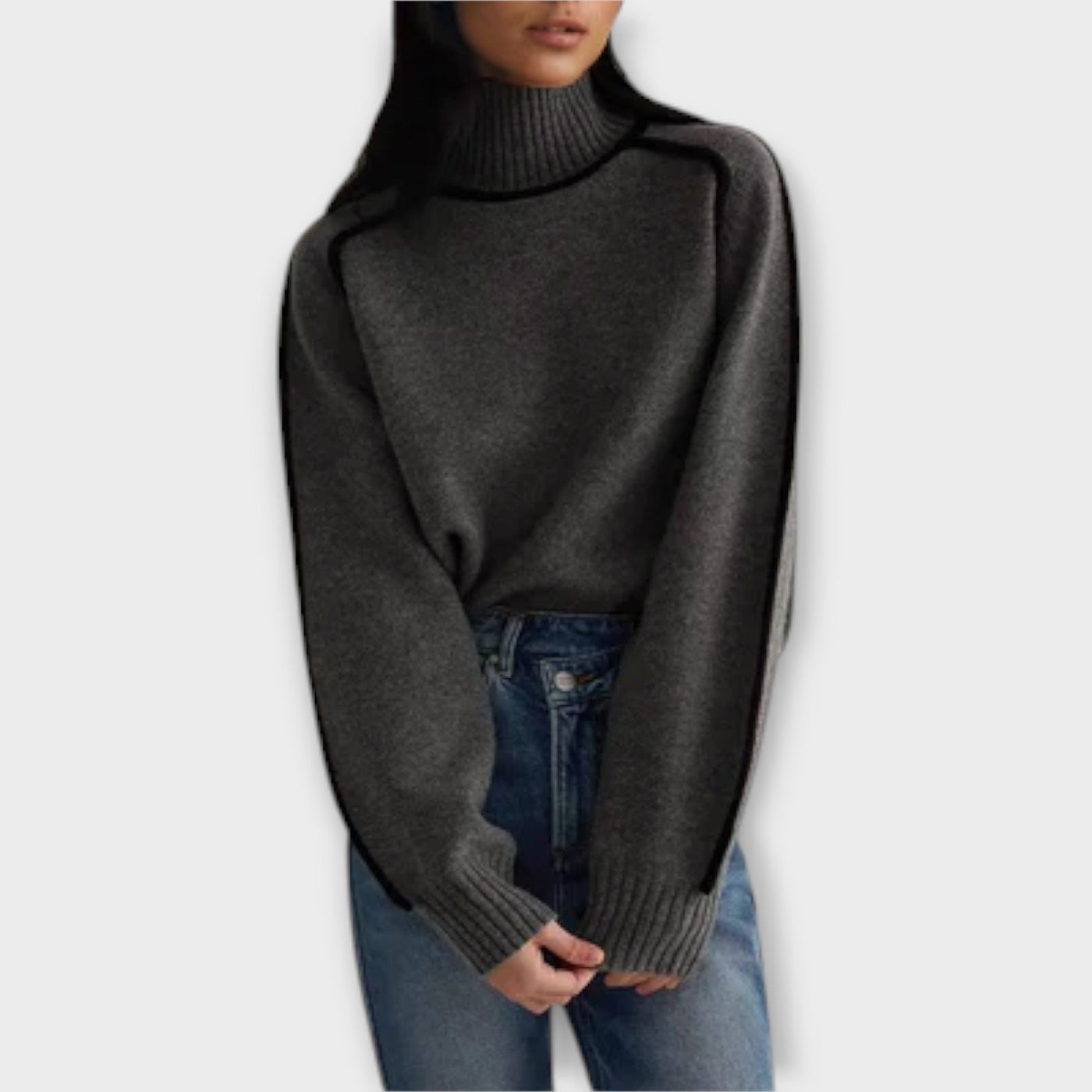 Monica -  Elegant Turtleneck Sweater