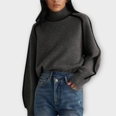 Monica -  Elegant Turtleneck Sweater