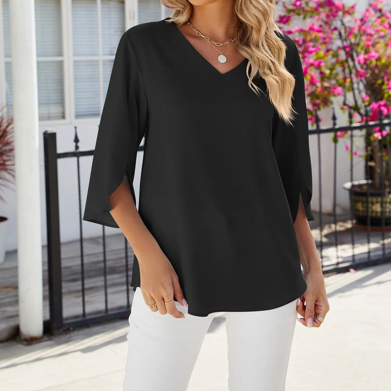 Charlotte - Stylish Casual Blouse
