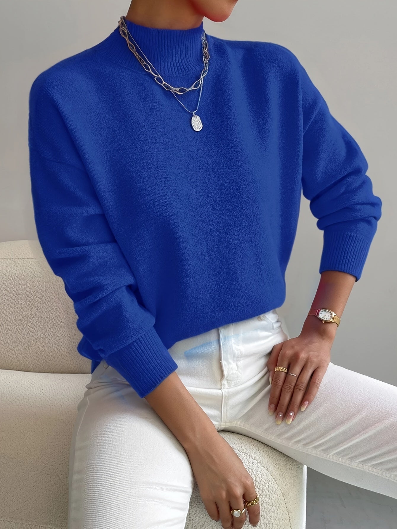 Marie - Elegant Turtleneck Sweater