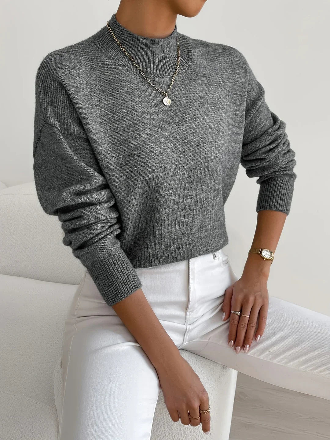 Marie - Elegant Turtleneck Sweater