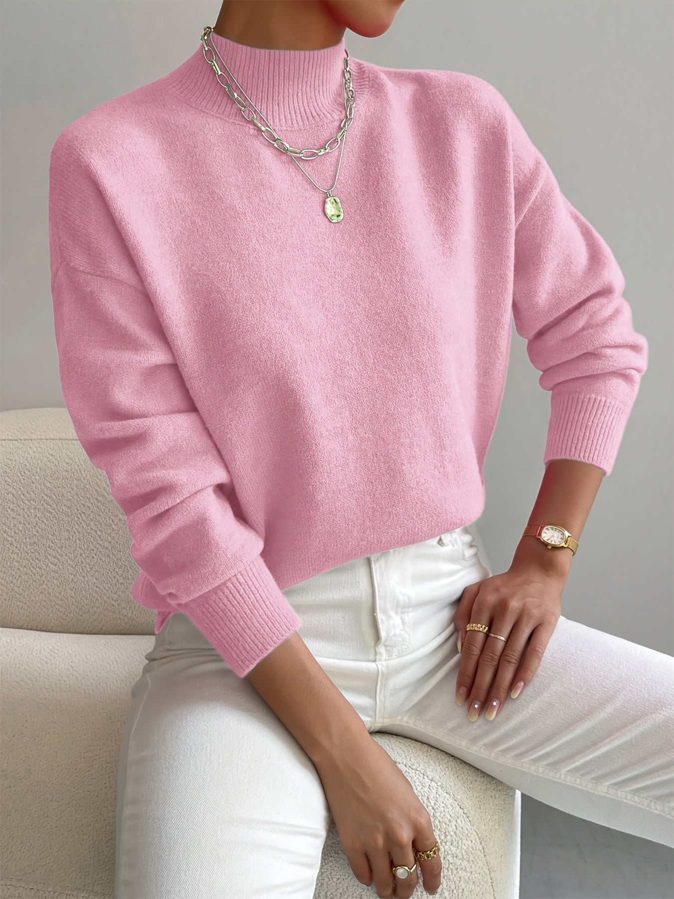 Marie - Elegant Turtleneck Sweater