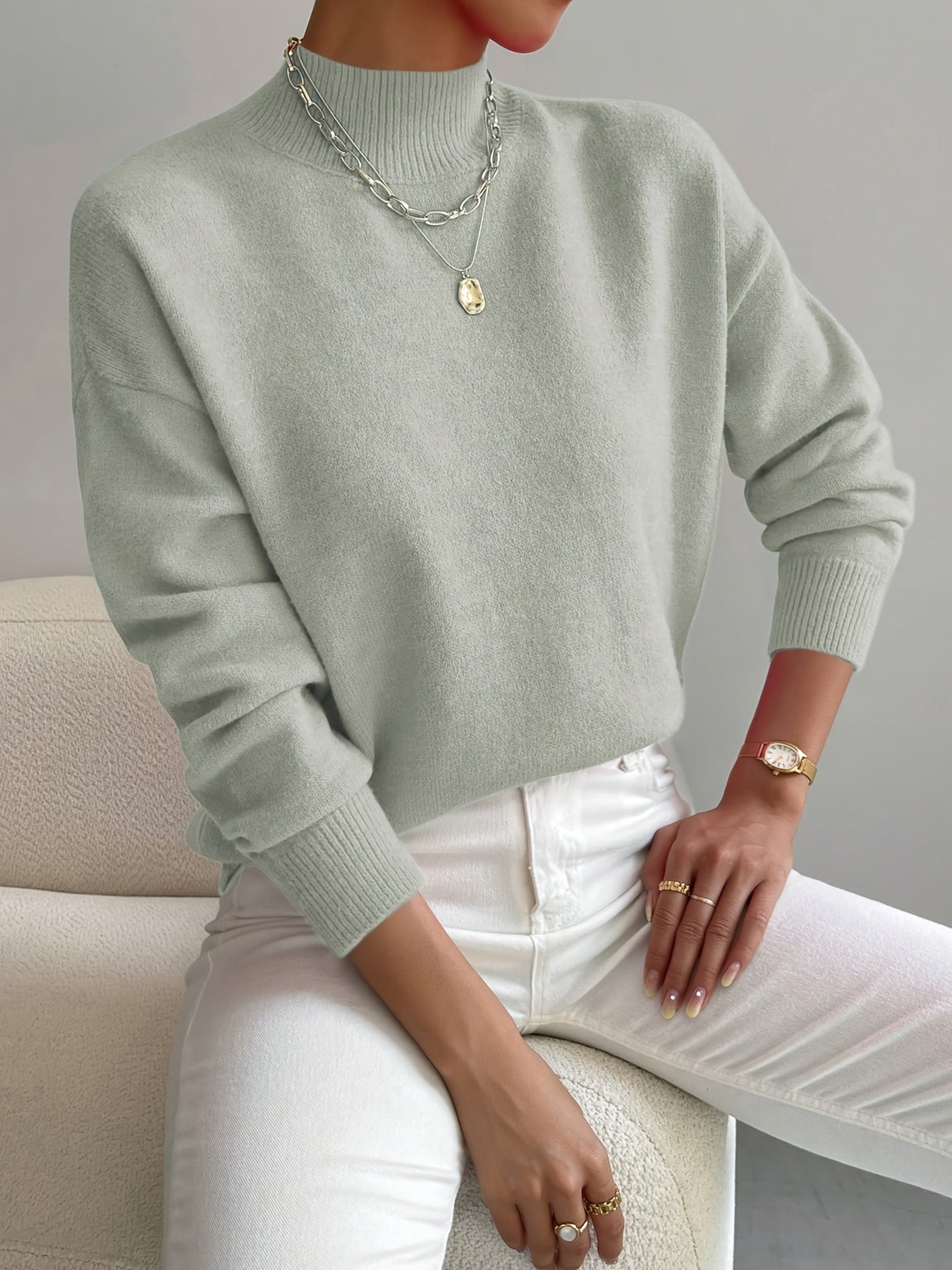 Marie - Elegant Turtleneck Sweater