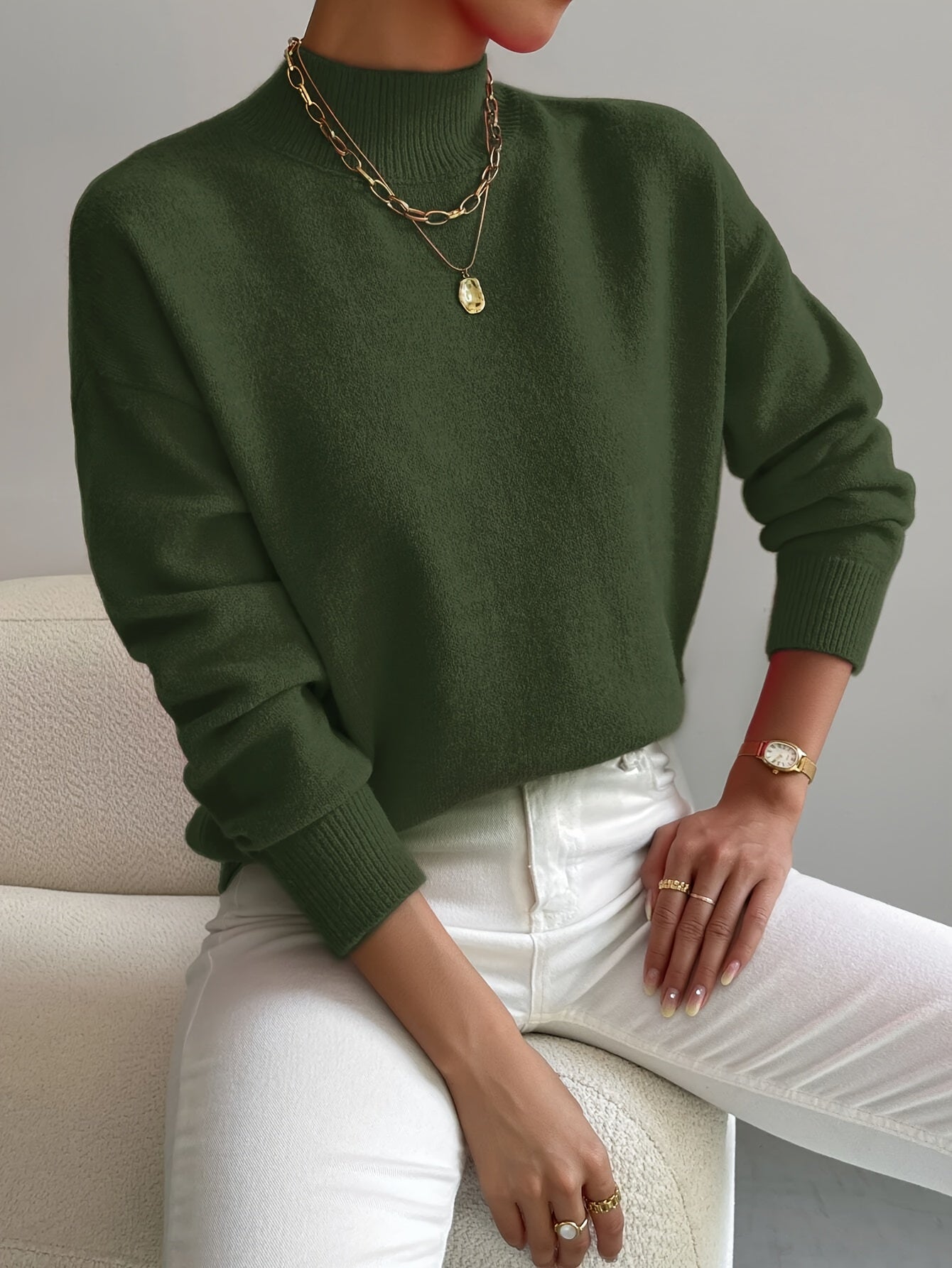 Marie - Elegant Turtleneck Sweater