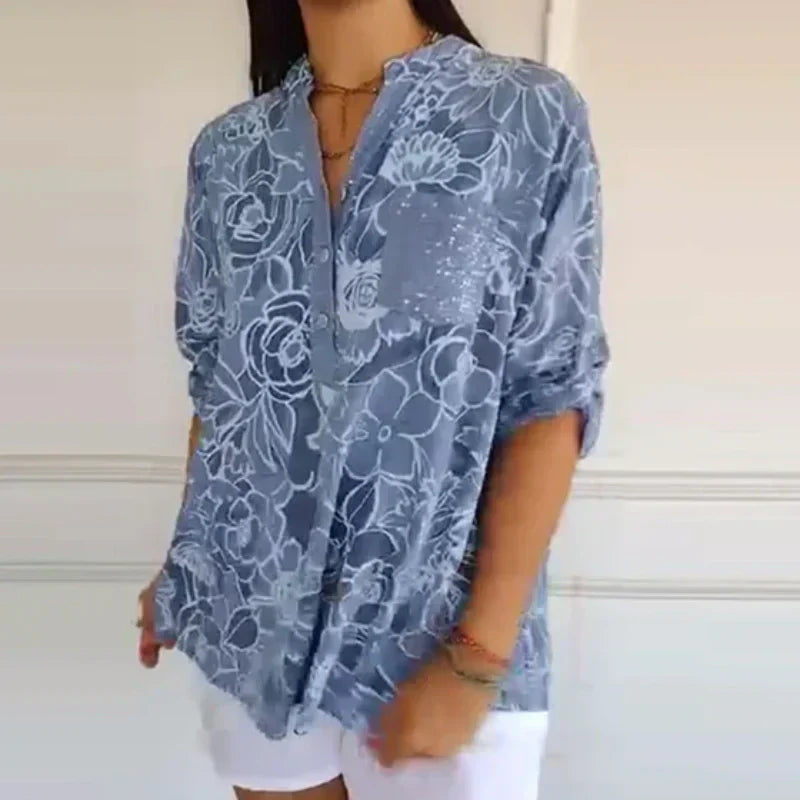 Lottie - Flower Print Blouse