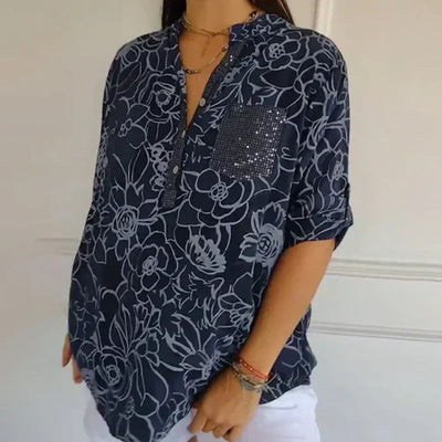 Lottie - Flower Print Blouse
