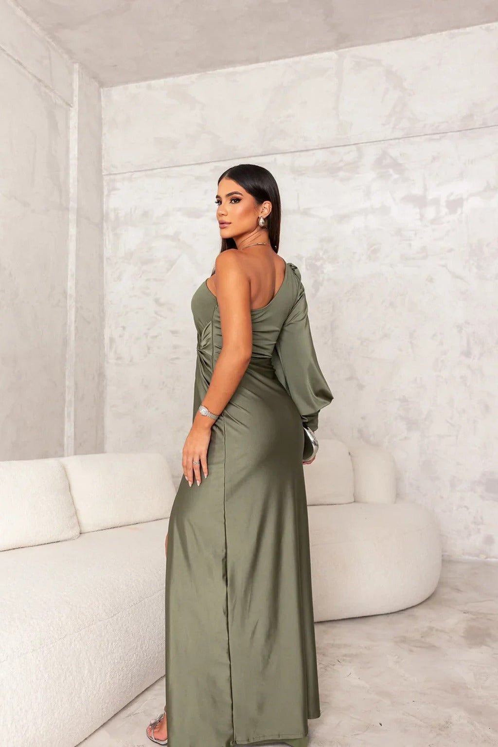 Natasha - Elegant Evening Dress With One Shoulder For Women