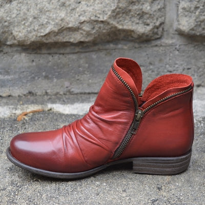 Grace - Stylish Side-Zip Boots