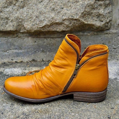 Grace - Stylish Side-Zip Boots