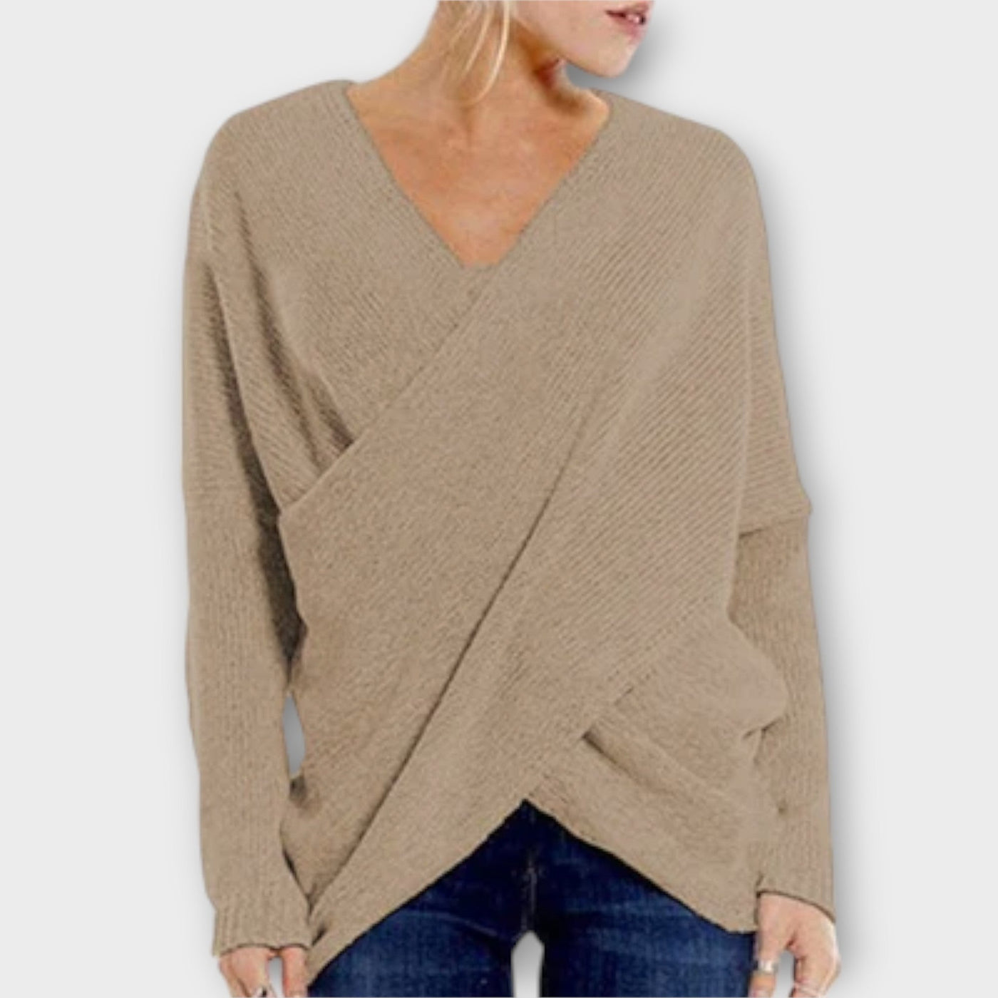 Clara - Cozy V-neck Sweater