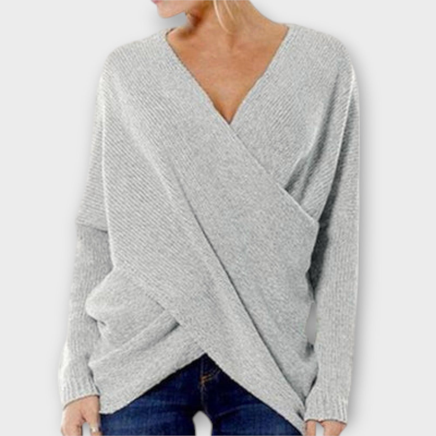 Clara - Cozy V-neck Sweater