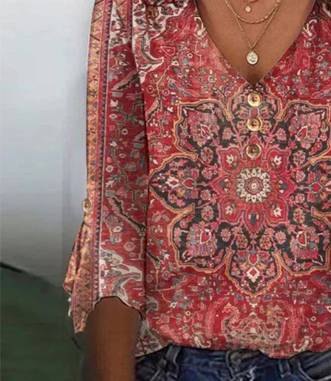 Charlotte - Bohemian Vintage Blouse